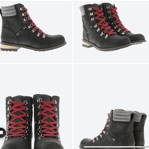 EUC Kodiak Surrey II Boot Black Waterproof Hiker Boot Black Size 7